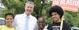 De Blasio family