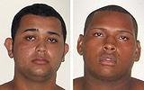 Jonathan Froudakis de Souza, 20, left, and Wallace Aparecido Silva